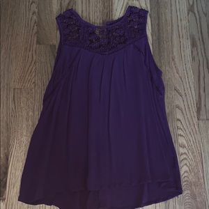 Charlotte Russe plum top
